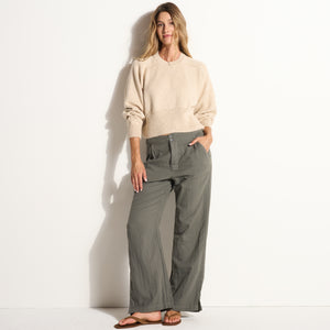 Womens Marfa Crew Neck Sweater WSTP0002 Oatmeal Melange