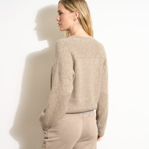 Womens Marfa Crew Neck Sweater WSTP0002 Stone Melange