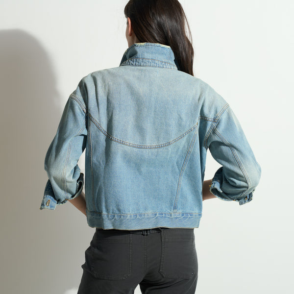 Womens Marlie Jean Jacket WWOW0006 Washed Down Vintage
