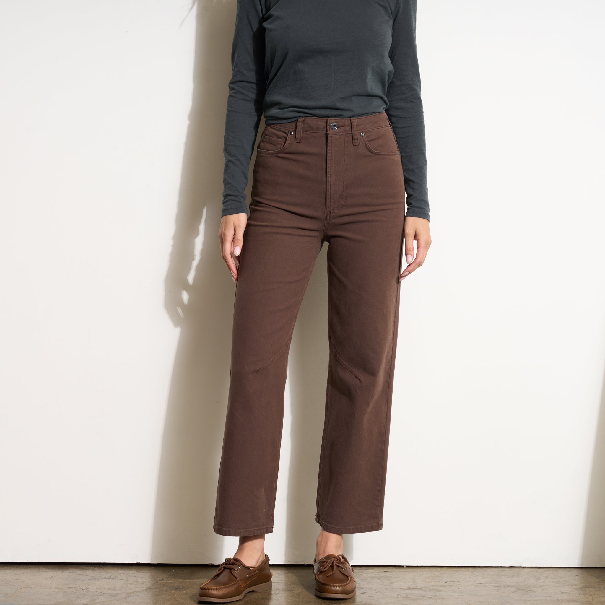 Light 5-Pocket Pants BROWN woman/M 山と道 5-Pocket Pants WOMEN/M 山