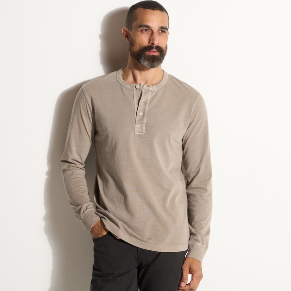 Midland Long Sleeve Henley