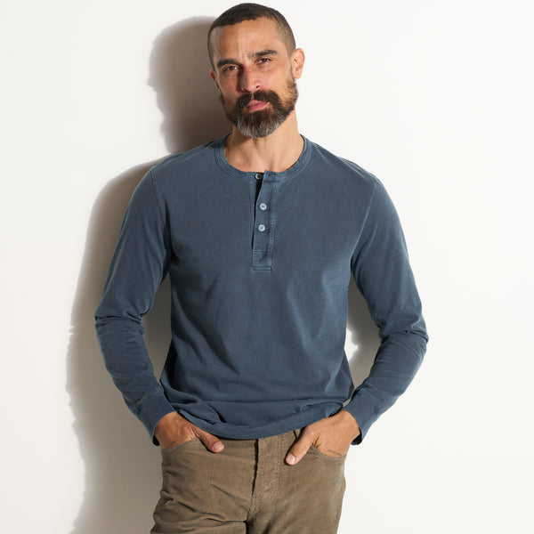 Midland Long Sleeve Henley