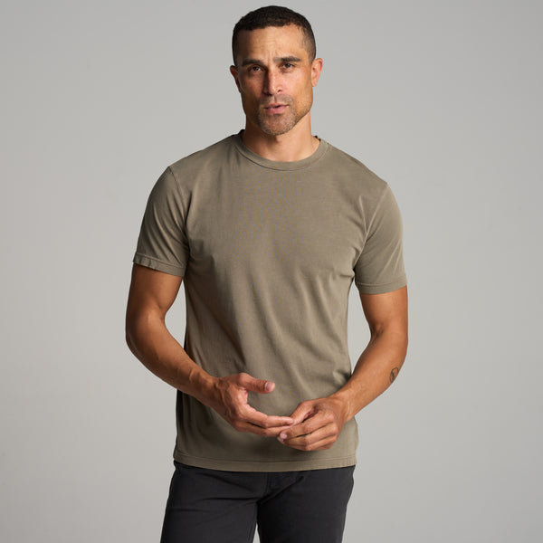 Mens Asher Standard Tee MKTP0002 Moss