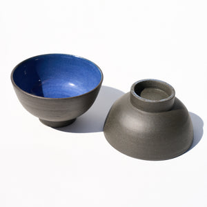 Home Noah Stoneware Bowl HCBW0020 Black Sky