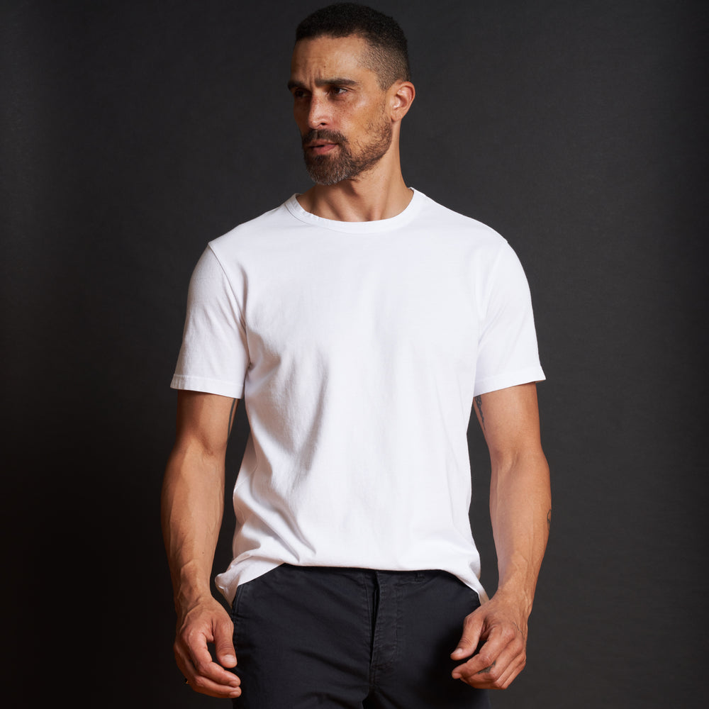 Mens Wild Horses Tee MKTP0019WH White