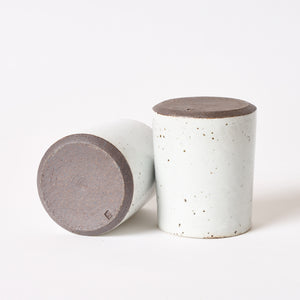 Home Noah Stoneware Tumbler HCDW0030 White Espresso