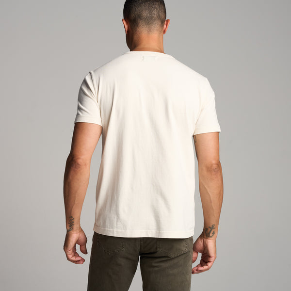 Mens Noah Standard Tee MKTP0019 Vintage White