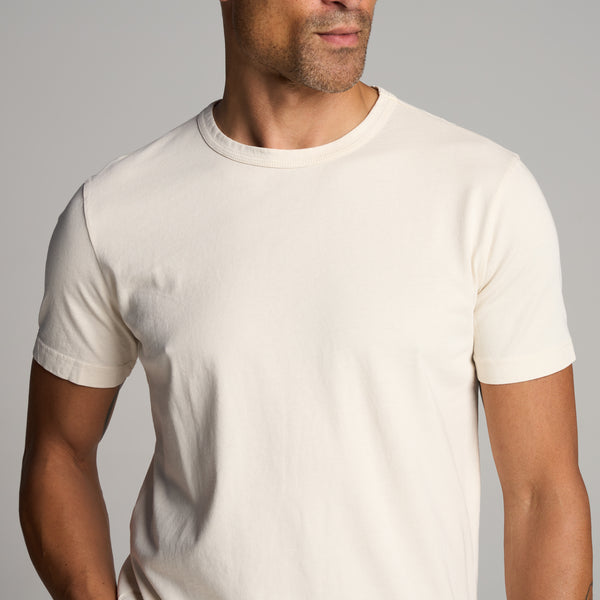 Mens Noah Standard Tee MKTP0019 Vintage White