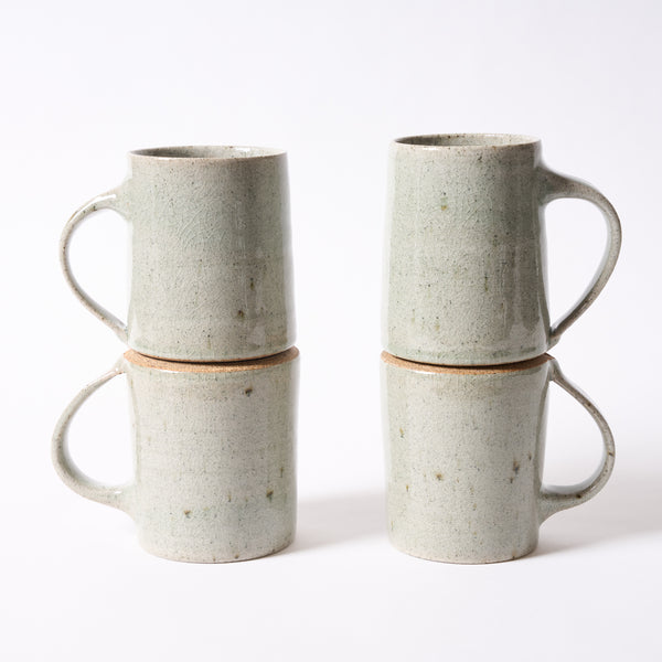 Home Noah Stoneware Mug HCDW0032 Gray Crackle Recycled