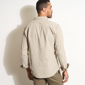 Mens Nobel Fine Wale Cord Shirt MWTP0011 Harbour