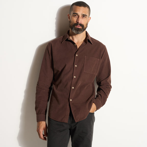 Nobel Fine Wale Cord Shirt