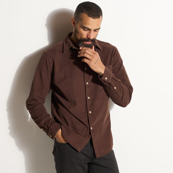 Nobel Fine Wale Cord Shirt