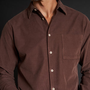 Mens Nobel Fine Wale Cord Shirt MWTP0011 Mountain Ridge