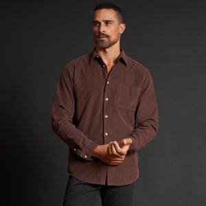 Mens Nobel Fine Wale Cord Shirt MWTP0011 Mountain Ridge