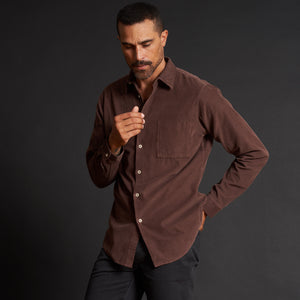 Mens Nobel Fine Wale Cord Shirt MWTP0011 Mountain Ridge