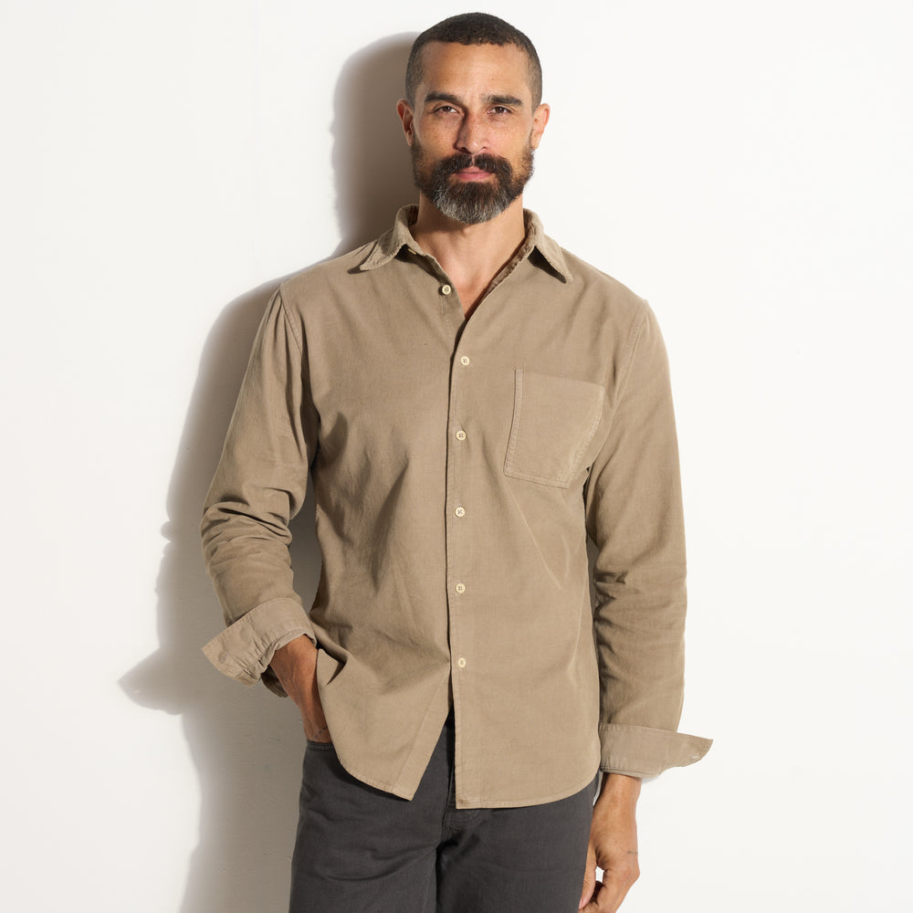 Nobel Fine Wale Cord Shirt