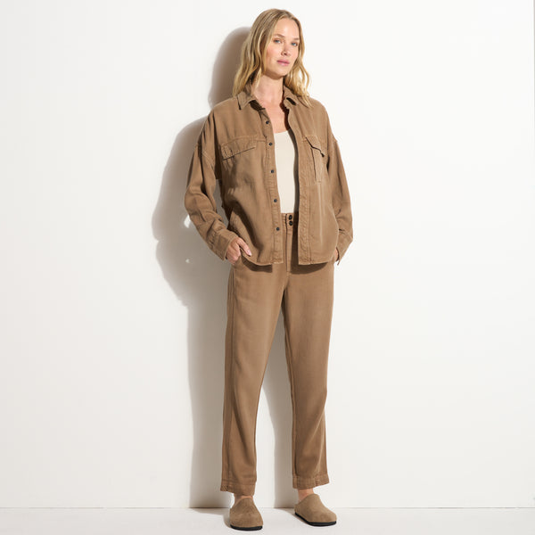Womens Odell Drape Denim Twill Pant WWPT0006 Drift