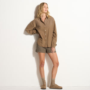 Womens Ophelia Poplin Boyfriend Shirt WWTP0016