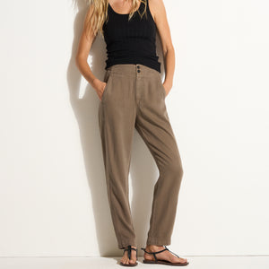 Womens Odell Drape Denim Twill Pant WWPT0006 Sparrow