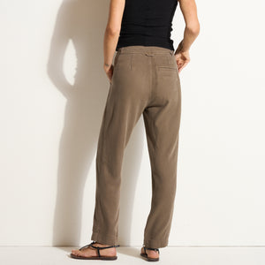 Womens Odell Drape Denim Twill Pant WWPT0006 Sparrow