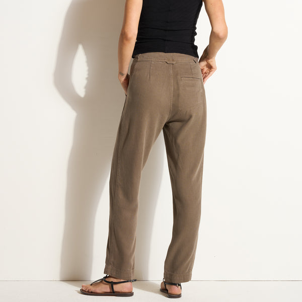 Womens Odell Drape Denim Twill Pant WWPT0006 Sparrow