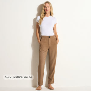 Womens Odell Drape Denim Twill Pant WWPT0006 Drift