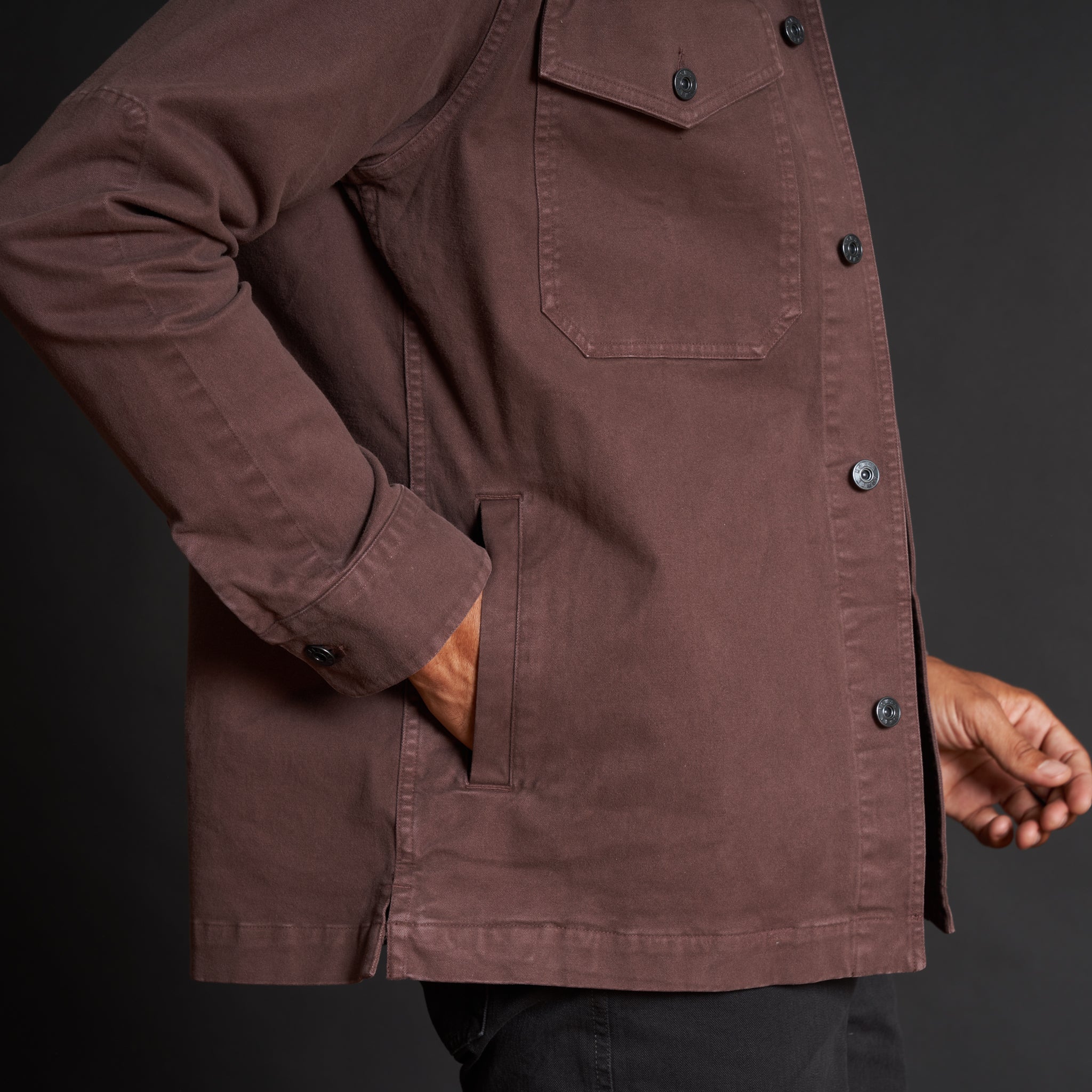 Odessa Mid-Century Twill Field Jacket – Rowan