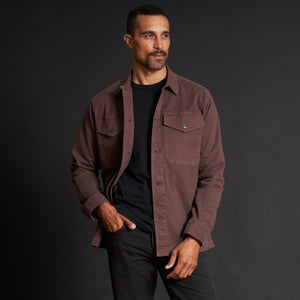 Mens Odessa Mid-Century Twill Field Jacket MWOW0010 Mountain Ridge