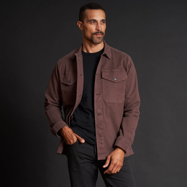 Mens Odessa Mid-Century Twill Field Jacket MWOW0010 Mountain Ridge