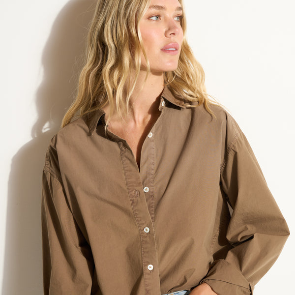 Womens Ophelia Poplin Boyfriend Shirt WWTP0016