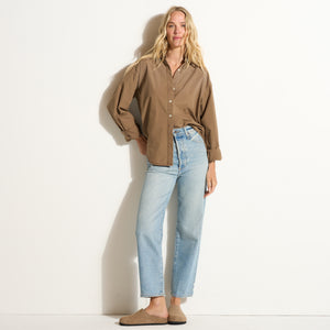Womens Ophelia Poplin Boyfriend Shirt WWTP0016