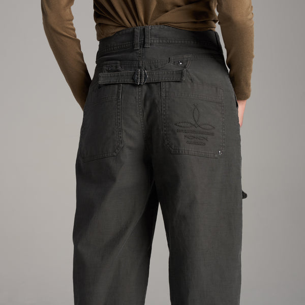Womens Quincy Utility Barrel Pant WWPT0008 Faded Black