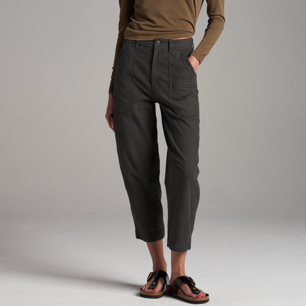 Womens Quincy Utility Barrel Pant WWPT0008 Faded Black