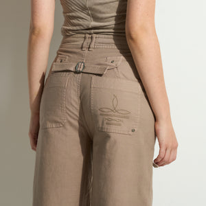 Womens Quincy Utility Barrel Pant WWPT0008 Stone