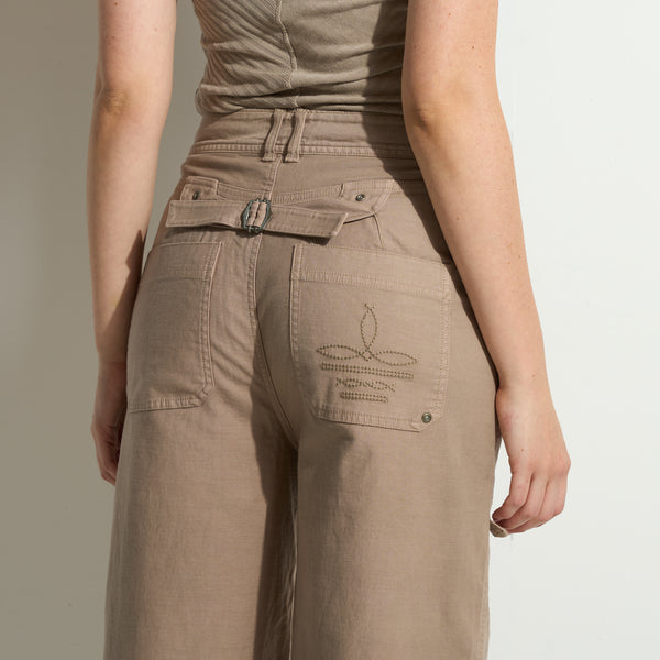 Womens Quincy Utility Barrel Pant WWPT0008 Stone