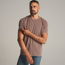 Mens Asher Standard Tee MKTP0002 Red Rock