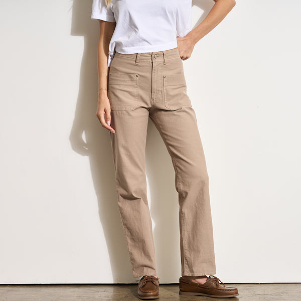 Womens Remy Patch Pocket Pant WWPT0009 Stone