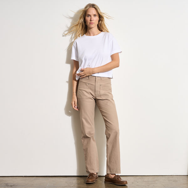 Womens Remy Patch Pocket Pant WWPT0009 Stone