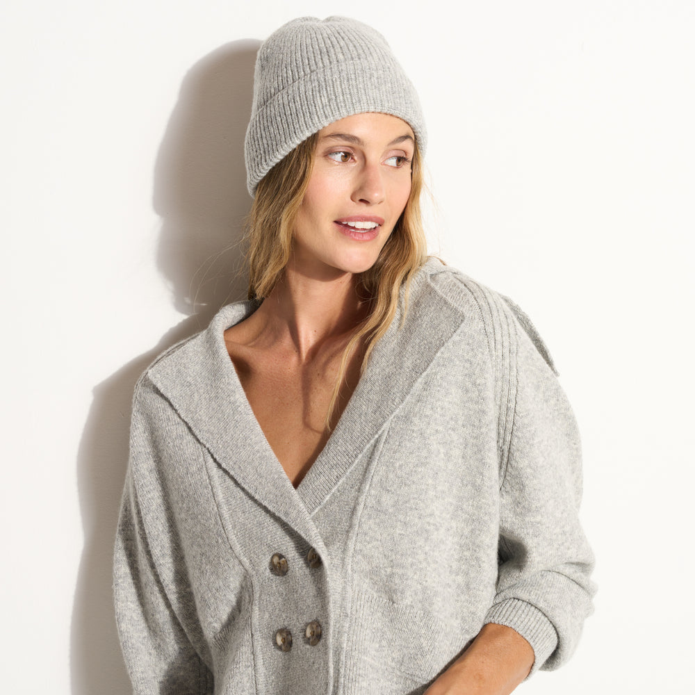 Womens River Knitt Cuff Beanie AWHA0005 Fieldstone Melange O S