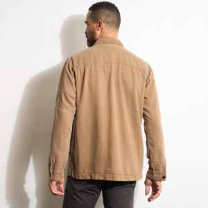 Mens San Angelo Draped Denim Twill Jacket MWOW0013 Drift