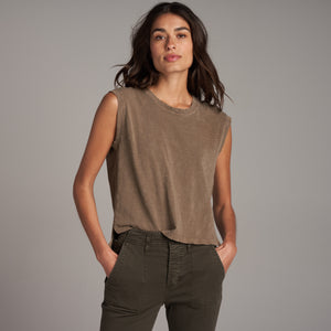Womens Savannah Muscle Tank WKTP0009 Harvest XS