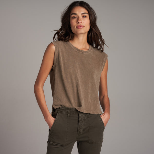 Womens Savannah Muscle Tank WKTP0009 Harvest XS
