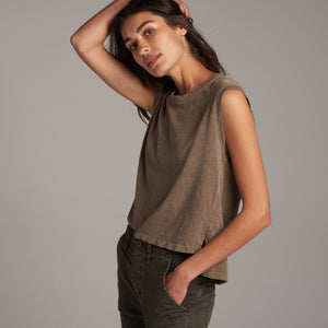 Womens Savannah Muscle Tank WKTP0009 Harvest XS