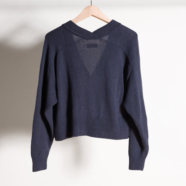 Womens Slope Cropped Cardigan WSCR0002 Seaport