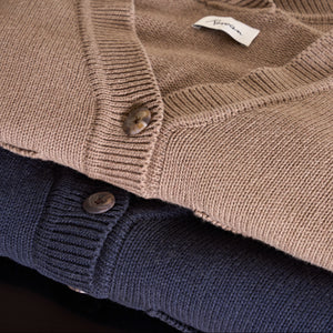 Womens Slope Cropped Cardigan WSCR0002 Stone