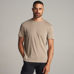 Mens Asher Standard Tee MKTP0002 Stone