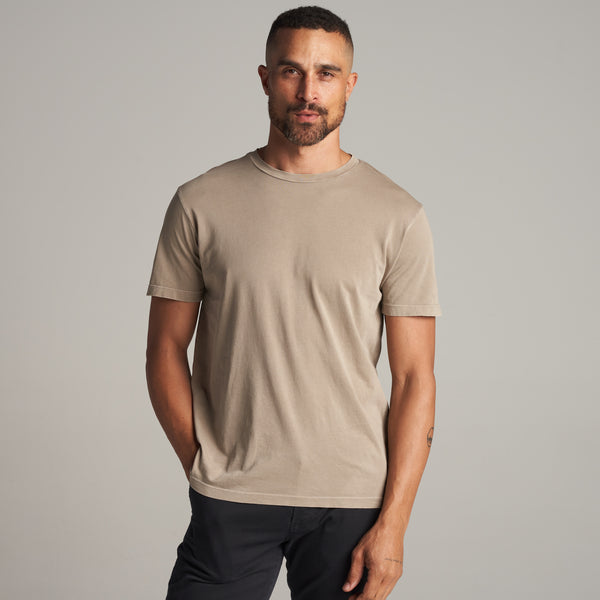 Mens Asher Standard Tee MKTP0002 Stone