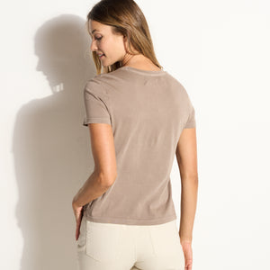 Womens Tyler Tee WKTP0001 Stone
