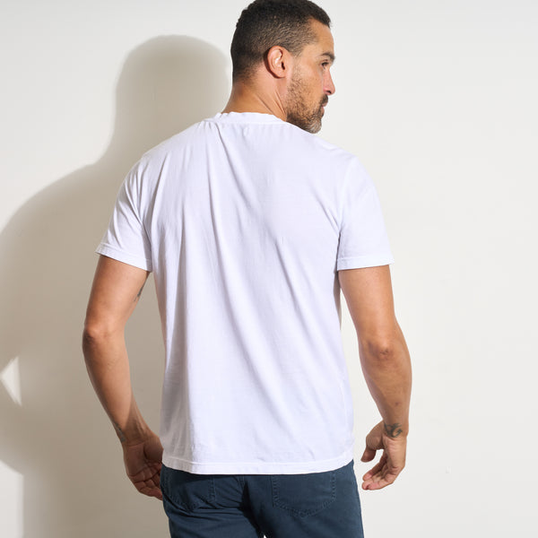 Mens Asher Standard Tee MKTP0002 White