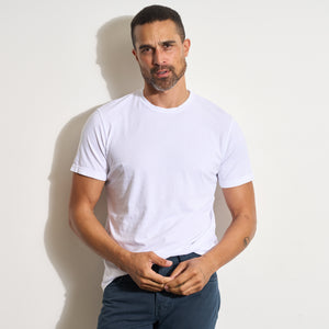 Mens Asher Standard Tee MKTP0002 White